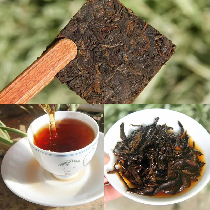 Иу Чунь Сян Ароматный зрелый чай в квадратных таблетках (4)